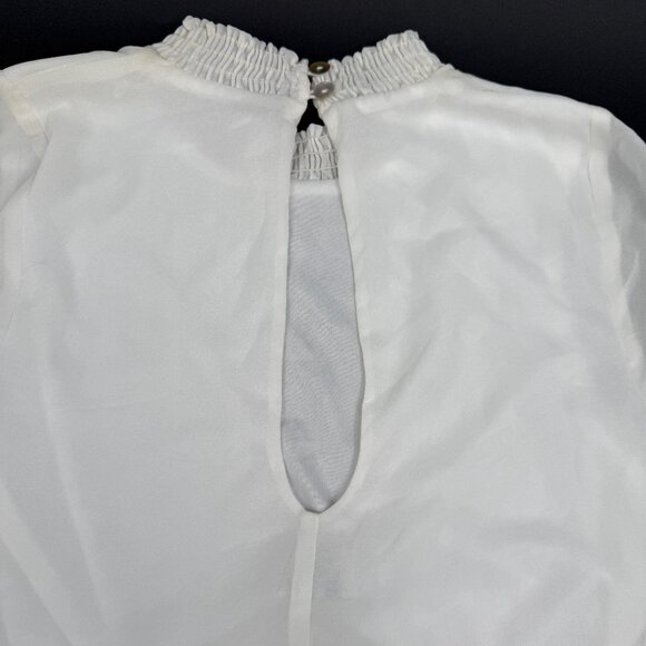 NWT Show Me Your MuMu Junebug Dress Women’s XS White Boho Mini Bell Sleeve Beach - Picture 6 of 12